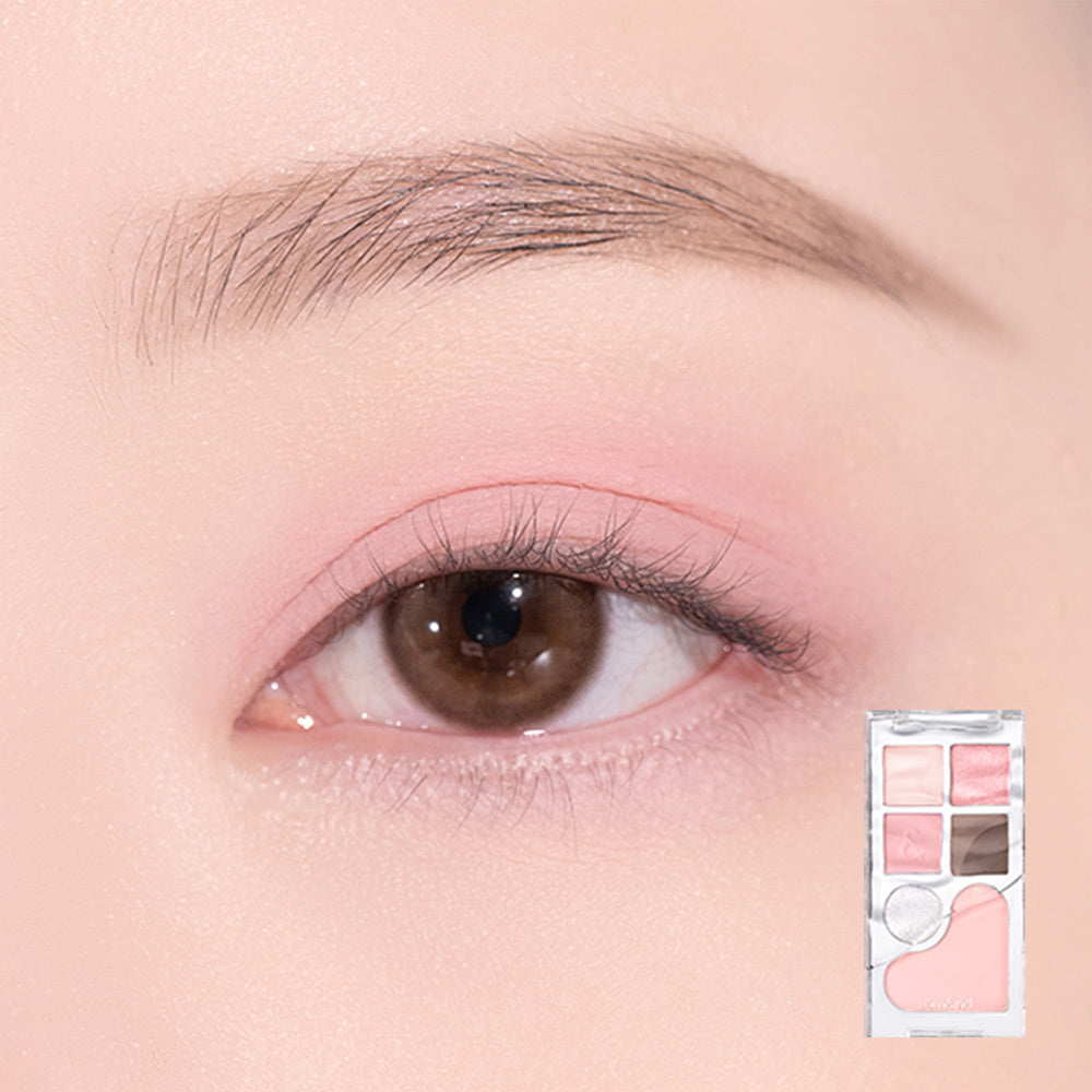 Romand - Bare Layer Palette 6色綜合眼影 - 2色入