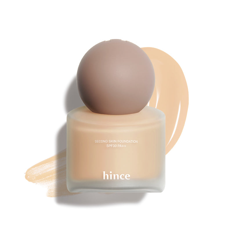 hince - Second Skin Foundation 粉底液 - 4色入