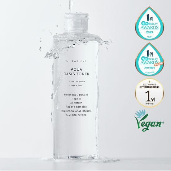 S.NATURE - Aqua Oasis Toner 水潤綠洲爽膚水300ml