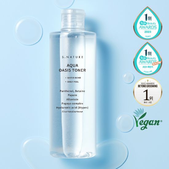 S.NATURE - Aqua Oasis Toner 水潤綠洲爽膚水300ml
