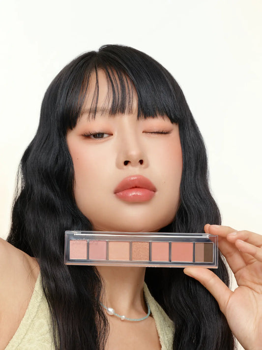 Peripera All Take Mood Palette #01 Whisper of Spring Coral