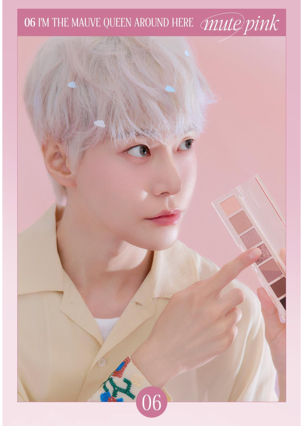 Peripera - All Take Mood Palette 八色眼影盤 - 5色入