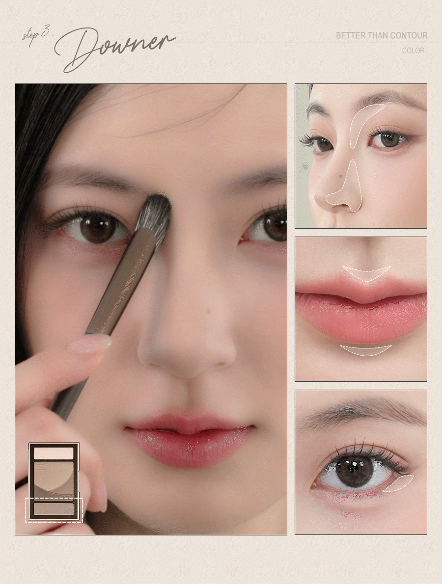 Romand - Better Than Contour 雙色修容盤