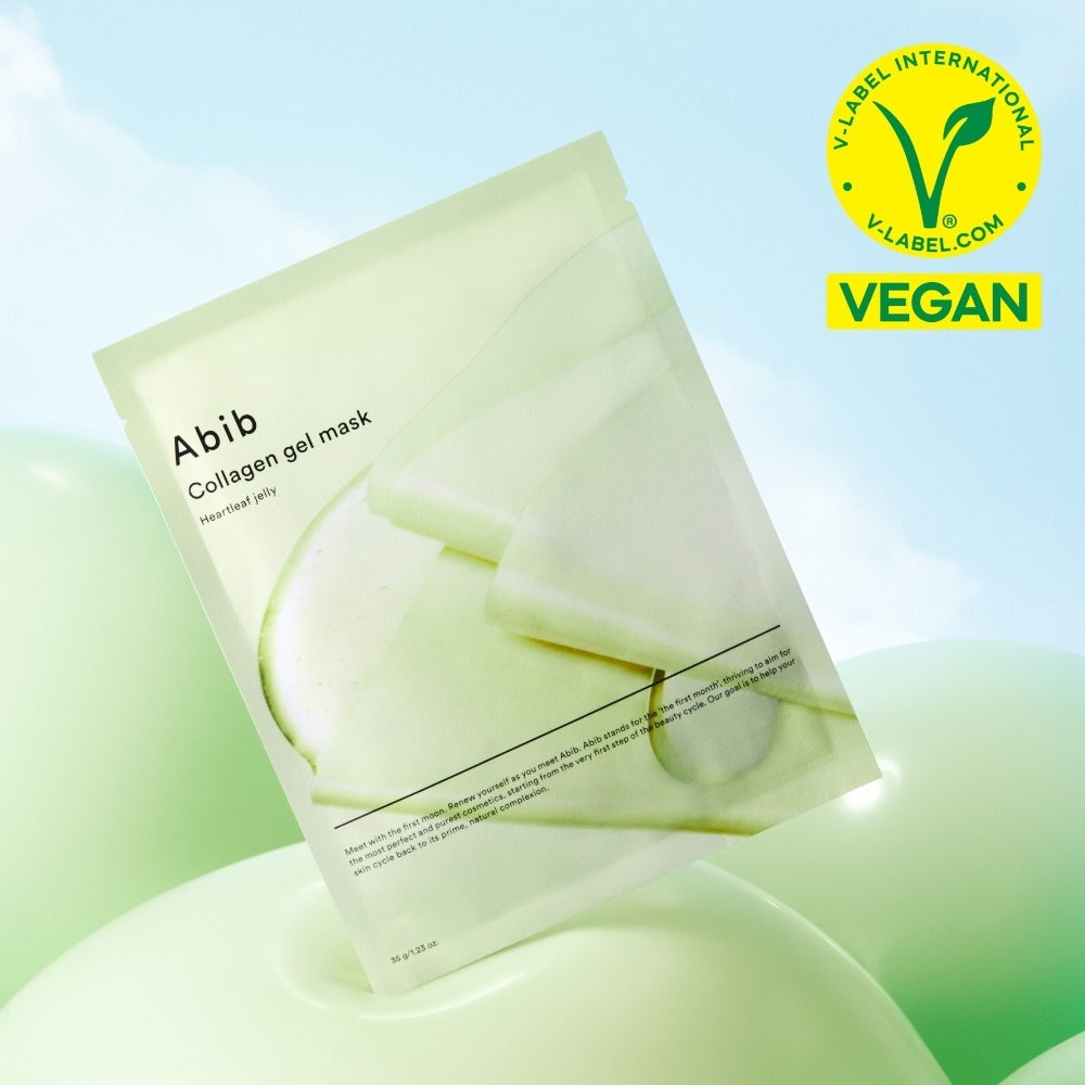 【Olive Young 直送】Abib 膠原蛋白凝膠面膜 單片裝(3款選1・魚腥草/水潤草/復活草)