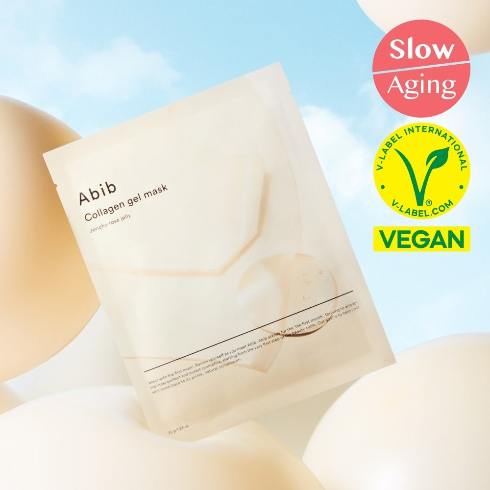 【Olive Young 直送】Abib 膠原蛋白凝膠面膜 單片裝(3款選1・魚腥草/水潤草/復活草)
