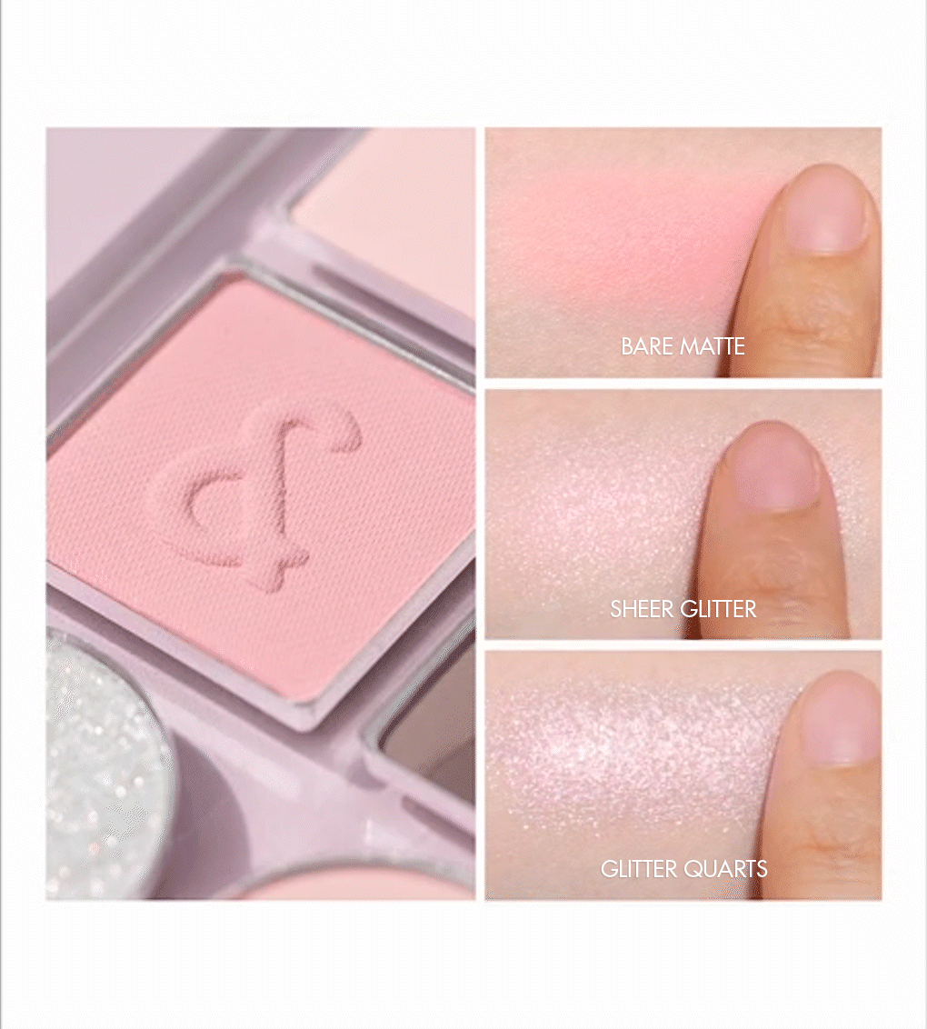 Romand - Bare Layer Palette 6色綜合眼影 - 2色入