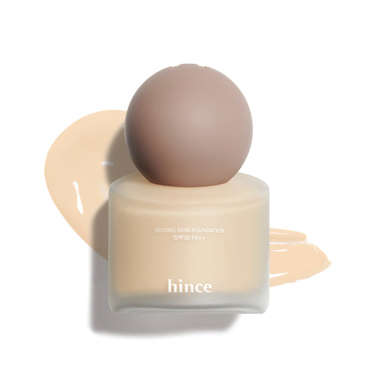 hince - Second Skin Foundation 粉底液 - 4色入