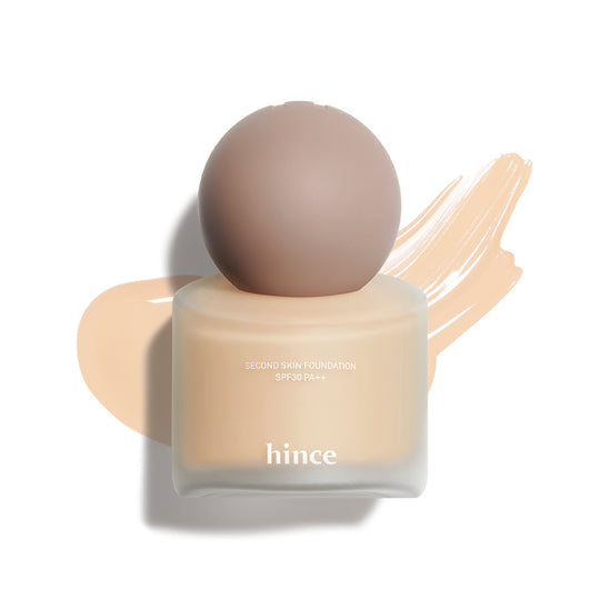 hince - Second Skin Foundation 粉底液 - 4色入