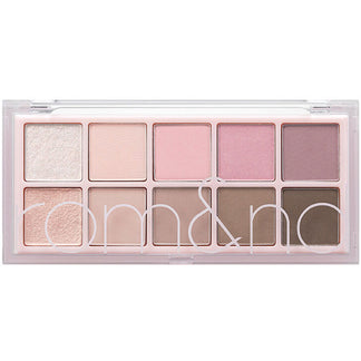 [預訂] Rom&nd 秘密花園系列眼影盤｜Better Than Palette #06 Peony Nude Garden — 10色裸粉系・霧面＋珠光・韓國熱賣眼妝盤