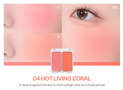[快閃團購] 2aN韓系大熱二色胭脂盤