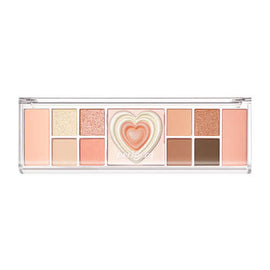 [現貨] Peripera 多功能彩妝盤｜All Take Mood Like Palette #01 Prestige Pink — 玫瑰色系眼影・腮紅・高光三合一・韓系約會妝感