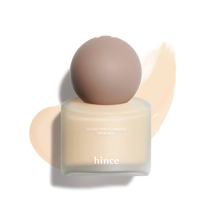 hince - Second Skin Foundation 粉底液 - 4色入