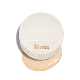 [現貨] hince 水光氣墊粉底｜Second Skin Glow Cushion #21 Ivory — 韓系偽素顏・自然白皙・半霧光妝感・純素底妝