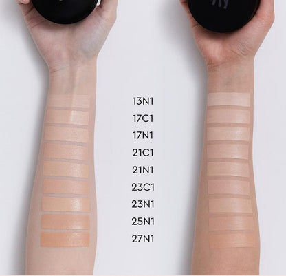 HERA -  Black Cushion Foundation  黑金持久遮瑕粉底氣墊