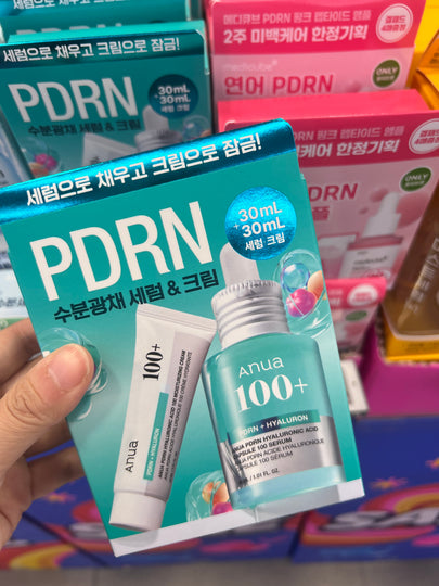 【Olive Young 直送】 Anua PDRN 透明質酸膠囊精華 30ml (+面霜30ml)