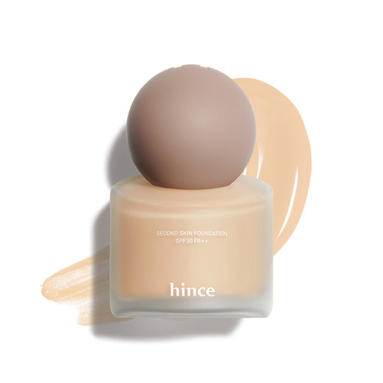 hince - Second Skin Foundation 粉底液 - 4色入