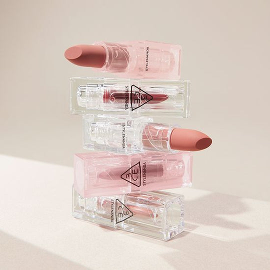 3CE - Soft Matte Lipstick Clear Layer Cool Edition 霧面唇膏（透明層冷調限定版）#Hazy Rose