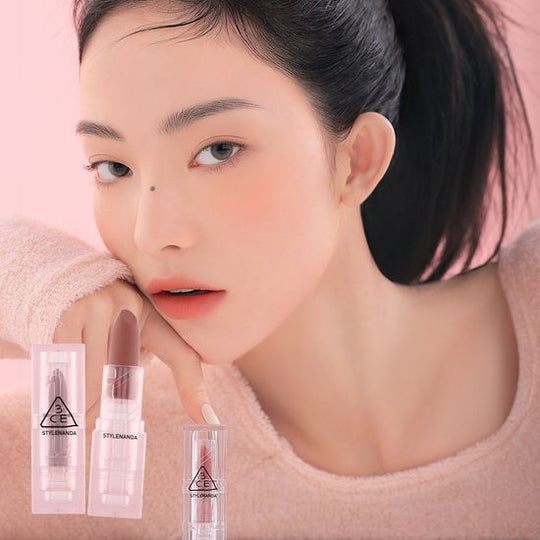 3CE - Soft Matte Lipstick Clear Layer Cool Edition 霧面唇膏（透明層冷調限定版）#Hazy Rose