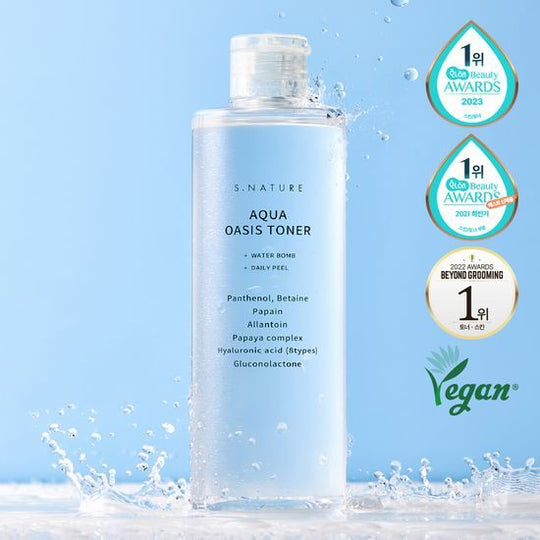 S.NATURE - Aqua Oasis Toner 水潤綠洲爽膚水300ml