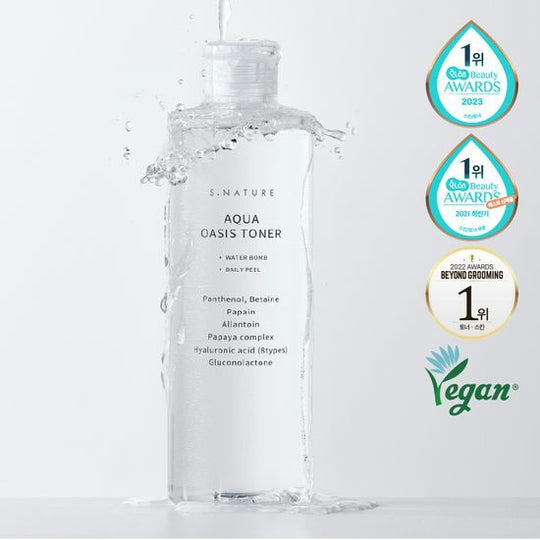 S.NATURE - Aqua Oasis Toner 水潤綠洲爽膚水300ml