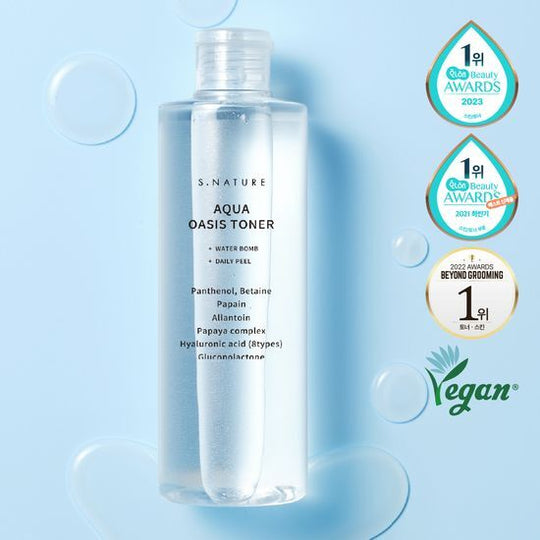 S.NATURE - Aqua Oasis Toner 水潤綠洲爽膚水300ml