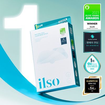 【Olive Young 直送】ILSO Natural Mild Clear 鼻貼 5片裝（毛孔清潔・4冠王・人氣No.1）