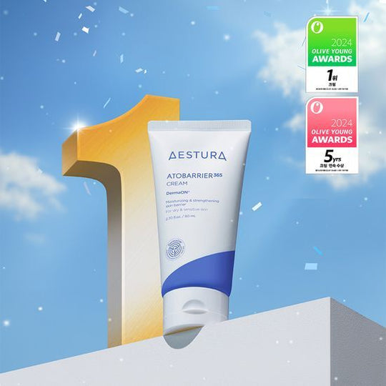 【Olive Young 直送】 Aestura AtoBarrier365 每日舒敏修護霜 80ml （Olive Young Awards 得獎第一名修護霜）