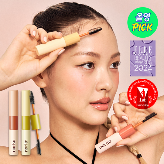 【Olive Young 直送】Narka 髮線修飾膏 2款選1（高持久力・贈補充裝）