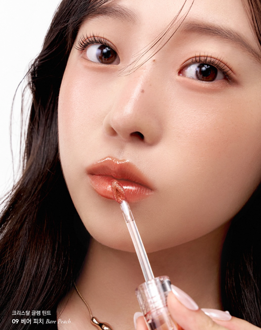 CLIO Crystal Glam Tint #09 Bare Peach