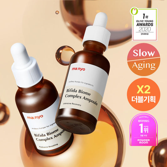 【Olive Young 直送】ma:nyo Bifida Biome Complex 安瓶 30ml ×2 (修護抗老套裝)