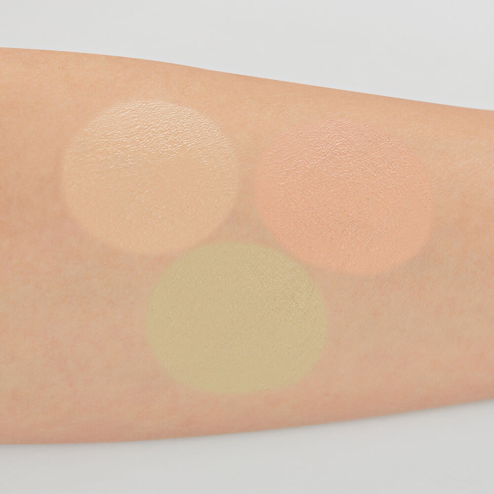 [現貨] The Saem 三色遮瑕盤 #01｜韓國人氣遮瑕神器・自然貼膚・黑眼圈救星