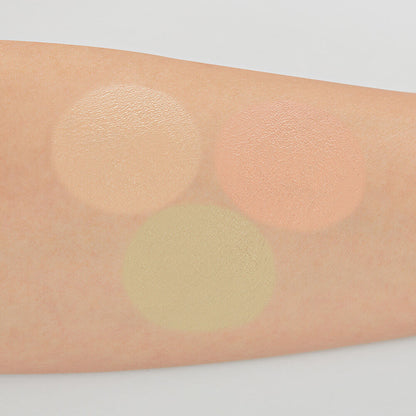 [現貨] The Saem 三色遮瑕盤 #01｜韓國人氣遮瑕神器・自然貼膚・黑眼圈救星