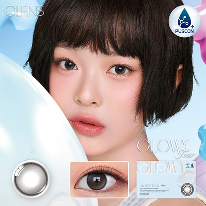 【預訂】OLENS Glowy Tear Gray｜1 Month 2片盒裝｜月拋