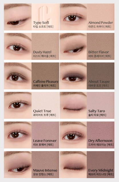 CLIO - Pro Eye Palette Air 持久輕盈滑順12色眼影盤 #03 Mute Library