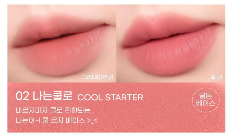 Peripera - Over Blur Tint 輕盈柔焦霧面唇釉 - 9 色入