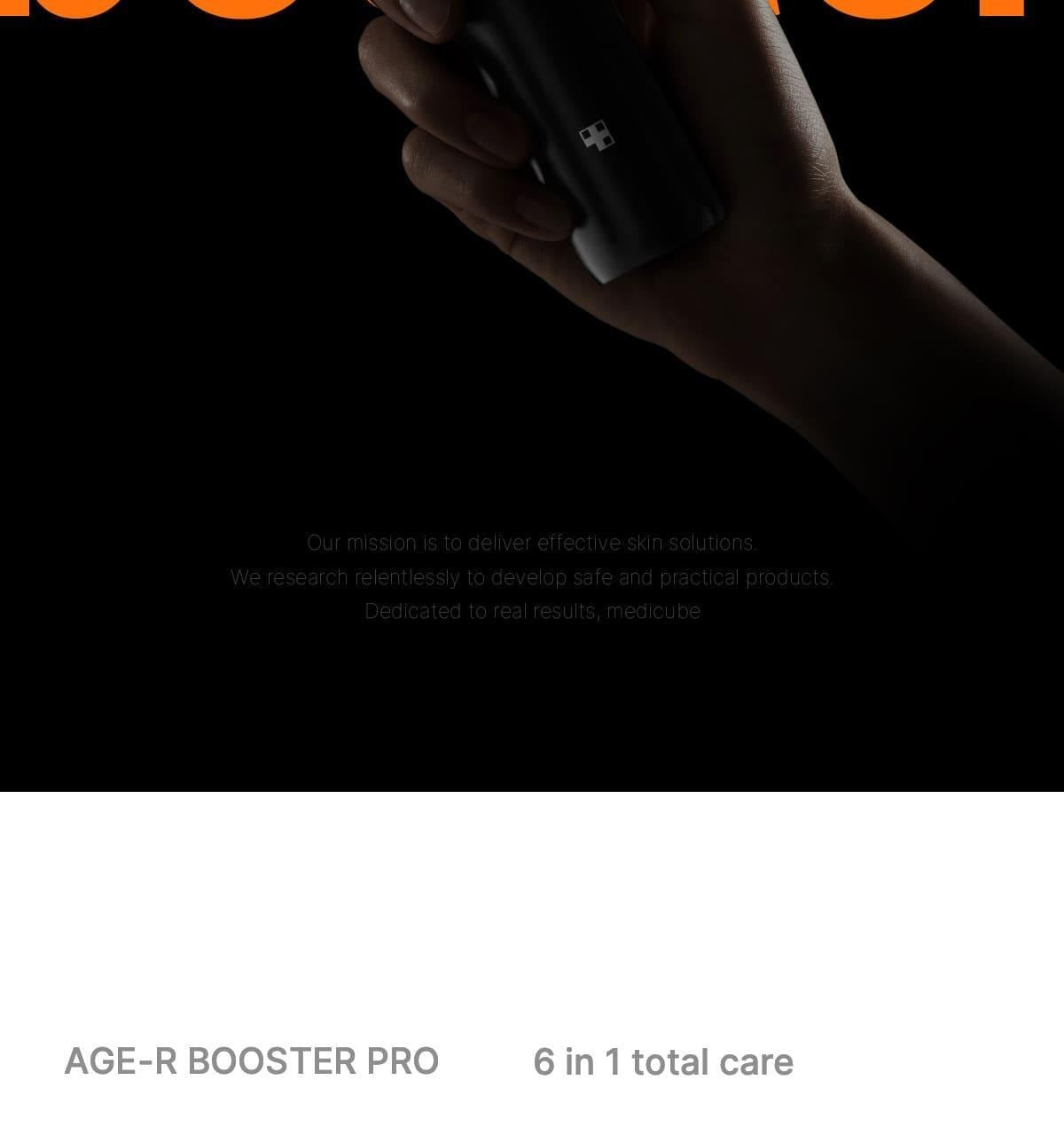 【Olive Young 直送】 Medicube Age-R Booster Pro Mini Plus（小新/Melody/米色/粉色）
