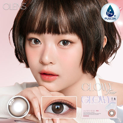 【預訂】OLENS Glowy Tear Brown｜1 Month 2片盒裝｜月拋