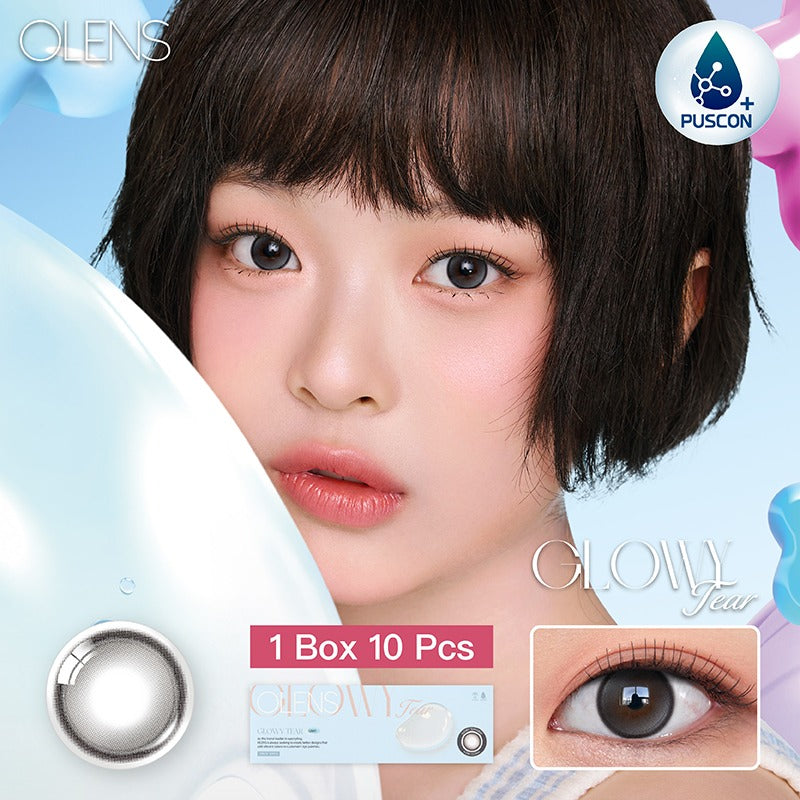 【預訂】OLENS Glowy Tear Gray｜1 Month 2片盒裝｜月拋