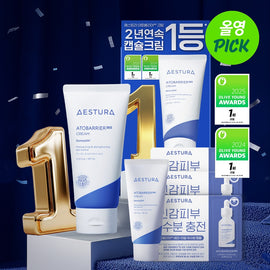 【Olive Young 直送】 Aestura AtoBarrier365 舒敏修護霜套裝（ 80ml+30ml+3ml ）