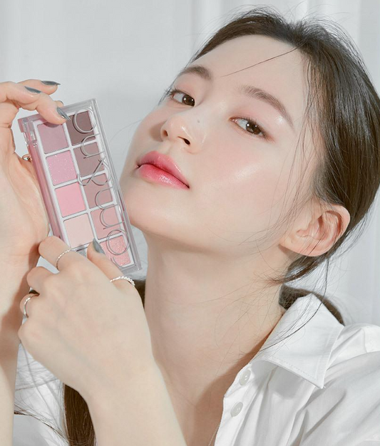 [預訂] Rom&nd 秘密花園系列眼影盤｜Better Than Palette #06 Peony Nude Garden — 10色裸粉系・霧面＋珠光・韓國熱賣眼妝盤