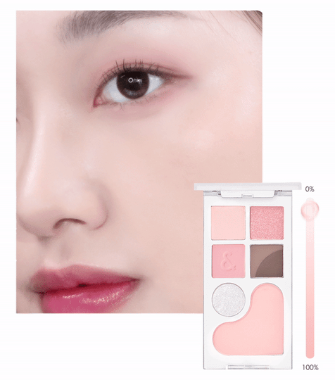 Romand - Bare Layer Palette 6色綜合眼影 -  2色入