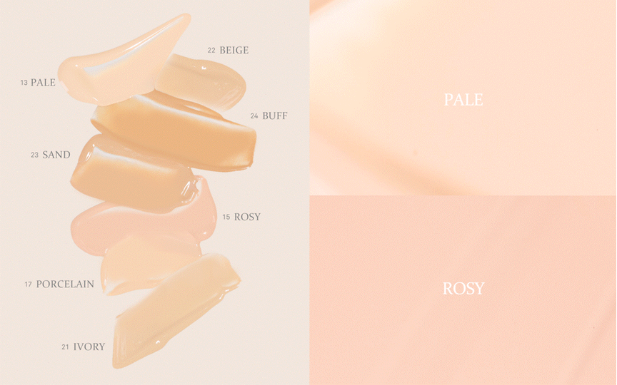hince - Second Skin Foundation 粉底液 - 4色入