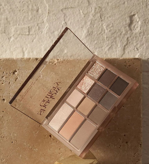 CLIO - Shade & Shadow Palette 十二色全能彩妝盤 - #01 Shadow Gallery