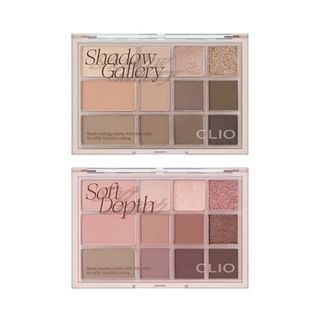 CLIO - Shade & Shadow Palette 十二色全能彩妝盤 - #01 Shadow Gallery